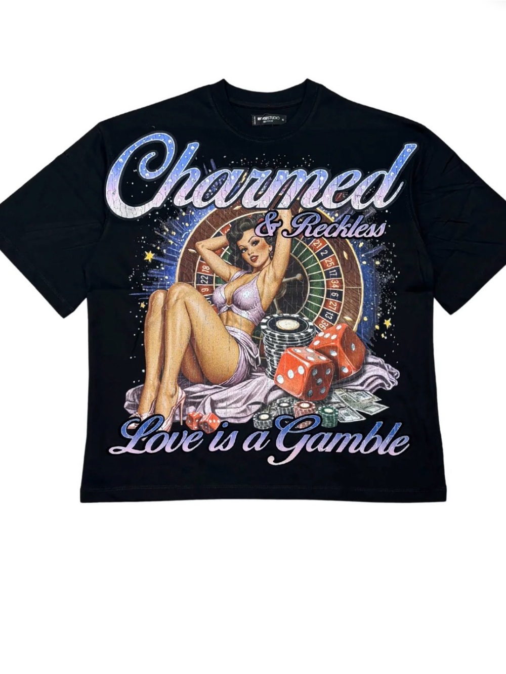 NWT MENS CHARMED & RECKLESS SHIRT Size small